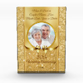 50th Wedding Anniversary Gifts for Parents, Couple