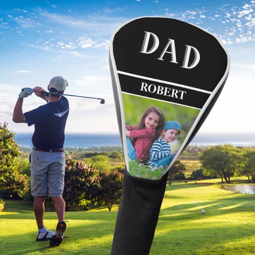 Photo Unique Custom DAD Personalized Name Golf Head Cover