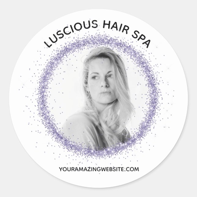 *~* PHOTO UPLOAD Product Logo Label Envelop Seal (Front)