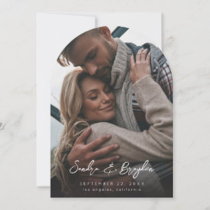 Photo V MOD Chic 8 Save the Date Arch Invitation