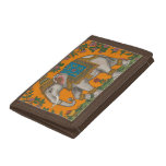 Photo Wallet with Mithila art Elephant imprinted