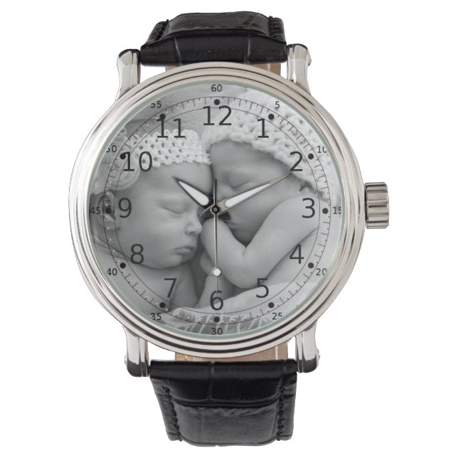 Photo Watch, Personalized Dad Gifts, Photo Watch (Front)