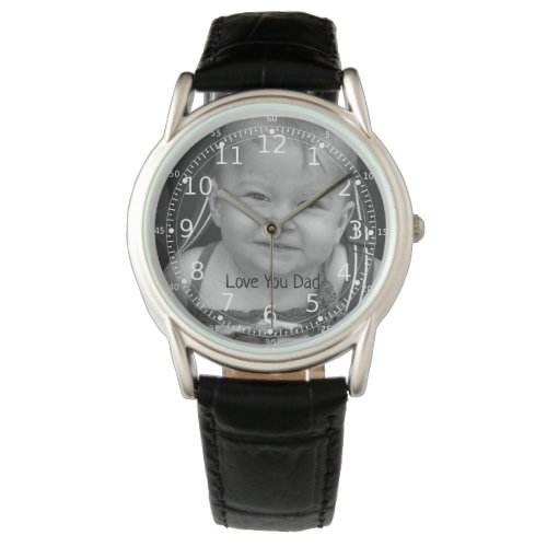 Photo Watch, Personalized Gifts Dad Watch