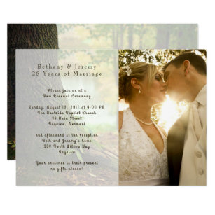 Vow Renewal Invitations Zazzle