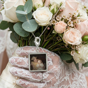 Photo Wedding Bouquet Charms [add your photo]