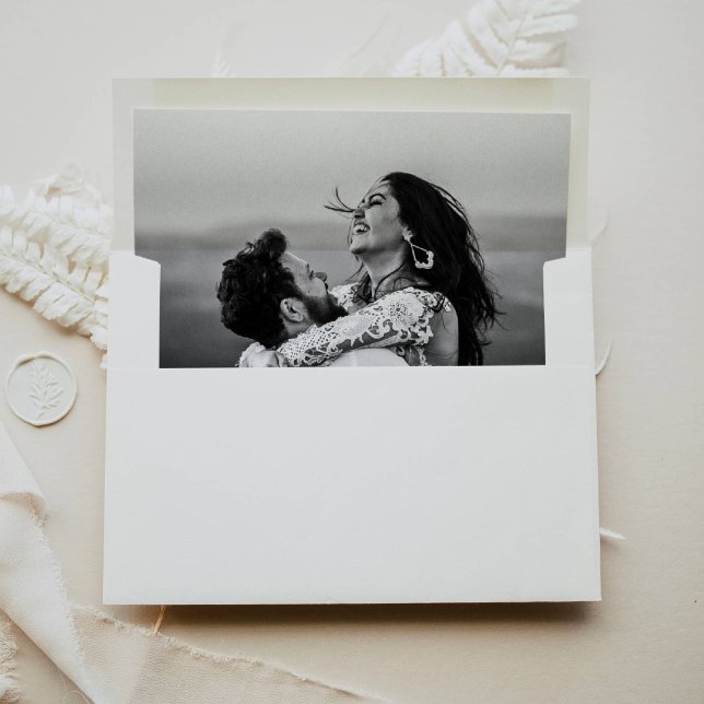 Photo Wedding Envelope Liner (Creator Uploaded)