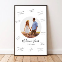 Photo Wedding Guest Signing