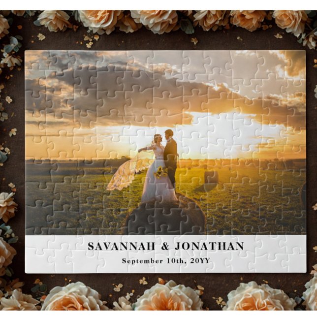 Photo Wedding Horizontal Jigsaw Puzzle (Creator Uploaded)