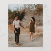 Photo Wedding Invitation (Back)