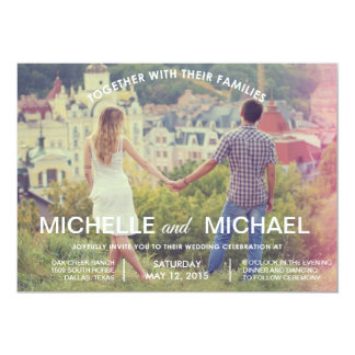 Photo Wedding Invitation