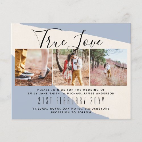 Photo Wedding Invitation Engagement Bridal Shower  Flyer