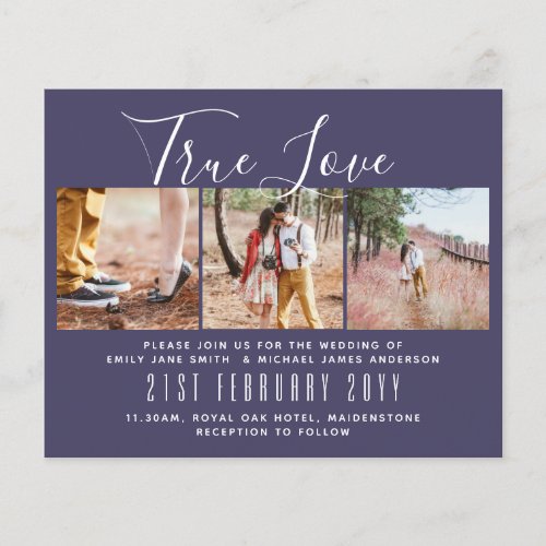 Photo Wedding Invitation Engagement Bridal Shower  Flyer