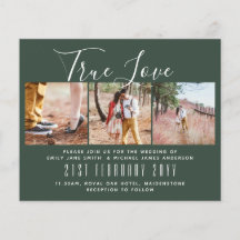 Photo Wedding Invitation Engagement Bridal Shower