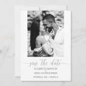 Photo Wedding Sage Green Save The Date (Front)