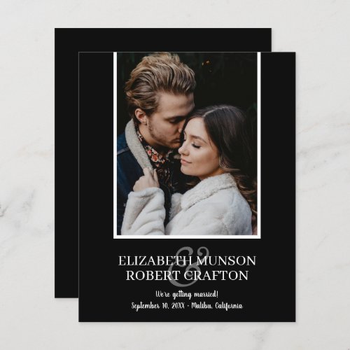 Photo Wedding Save The Date