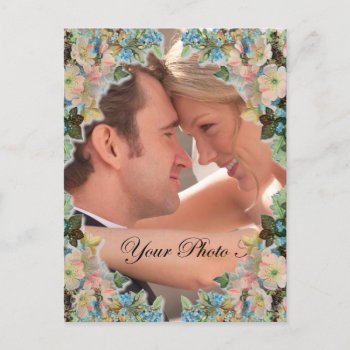 Photo Wedding Save The Date Announcement Postcard by itsyourwedding at Zazzle