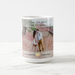 Photo Wedding Save The Date Coffee Mug