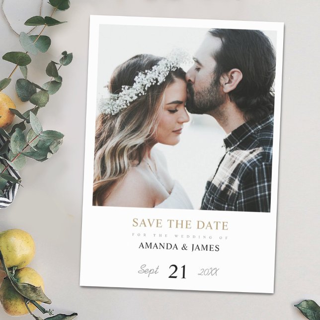Photo Wedding Save the Date Magnet Template (Creator Uploaded)