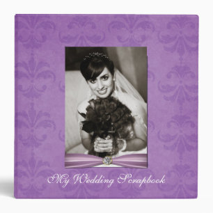 Photo Wedding Scrapbook Binder