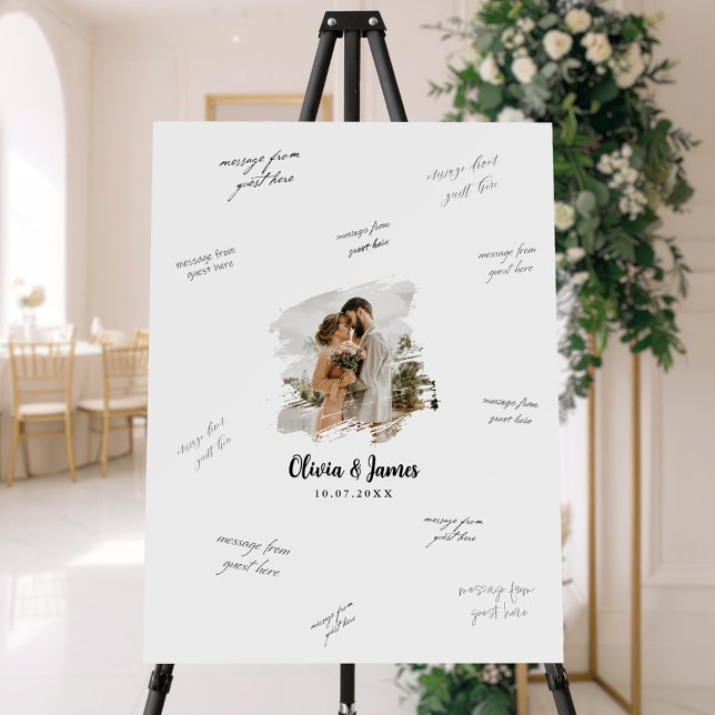 Photo Wedding Signature Guest Book Foam Board (Creator Uploaded)