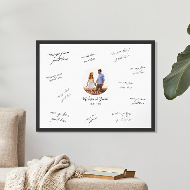 Photo Wedding Signature Guest Book Poster (Creator Uploaded)