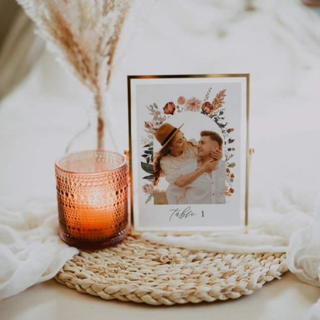 Photo Wedding Table Decor, Day Of Stationary Number (Creator Uploaded)