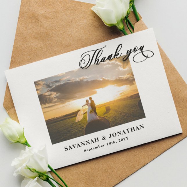 Photo Wedding thank you cards (Creator Uploaded)