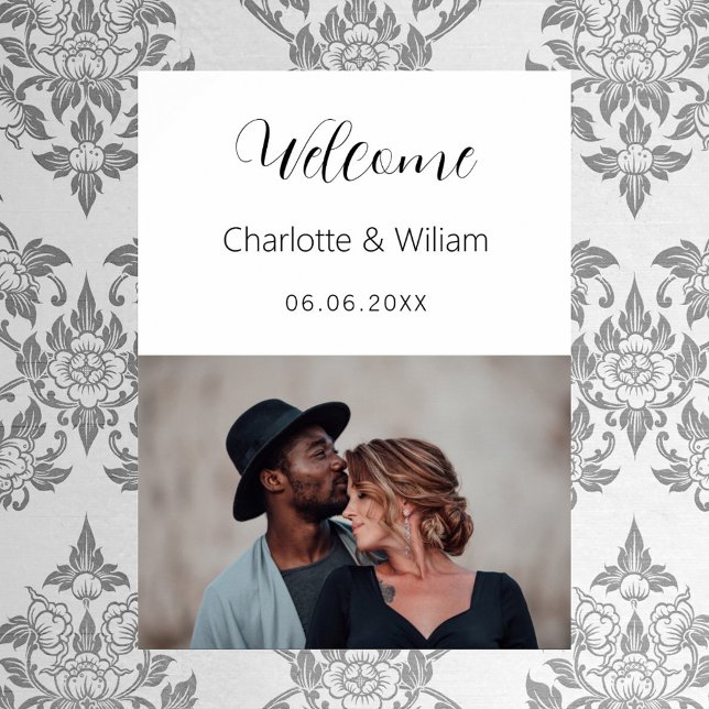 Photo wedding welcome sign (Creator Uploaded)