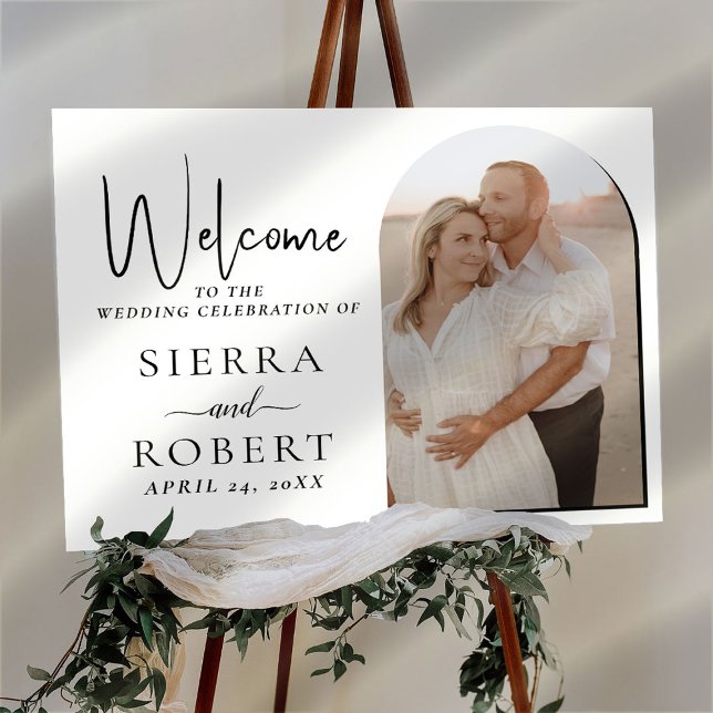 Photo Wedding Welcome Sign Foam Board (Creator Uploaded)