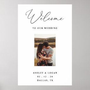 Photo Welcome Sign Wedding, Welcome Wedding Signs