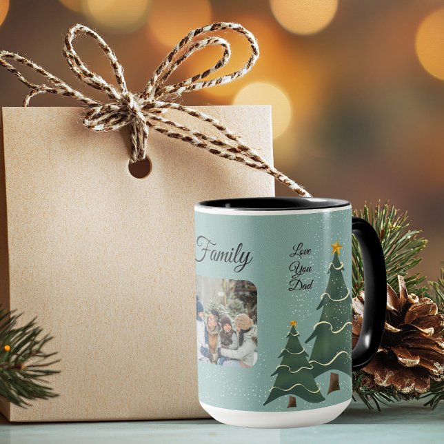 Photo Whimscial Christmas Tree Design Mug (Creator Uploaded)