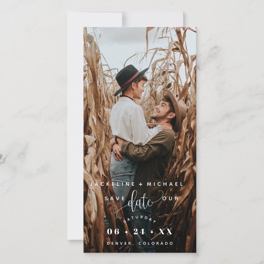 Getting Married! Save The Date Cards by Christine Taylor | Minted