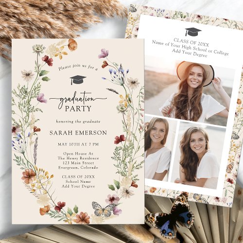 Photo Wildflower Graduation Party