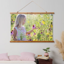 Photo Wood Topped Wall Tapestry