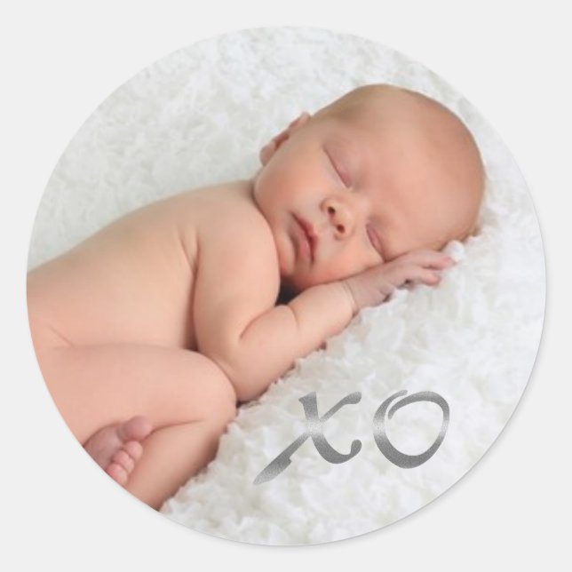Photo "XO" Sticker (Front)