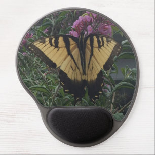 Photo Yellow and Black Swallowtail Butterfly Gel Mouse Pad