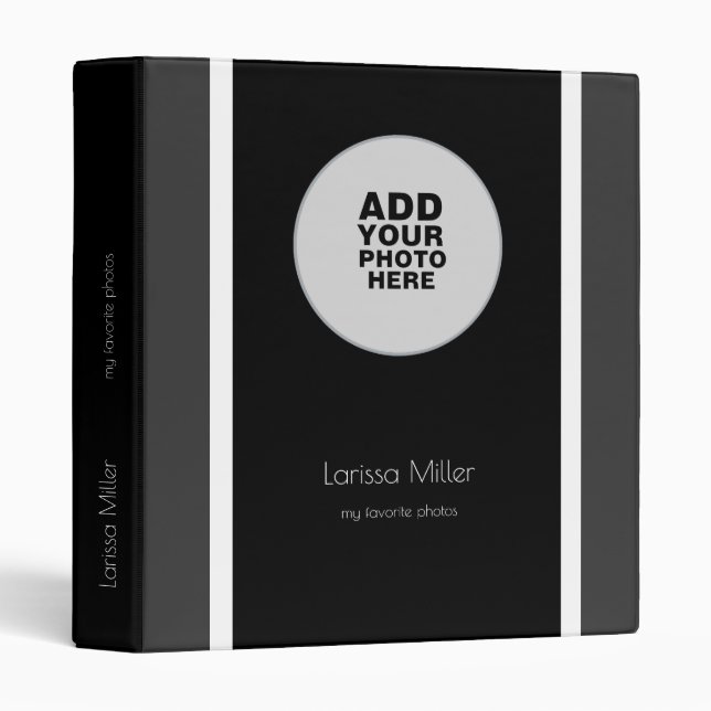 photoalbum / photobook photographies binder (Front/Spine)