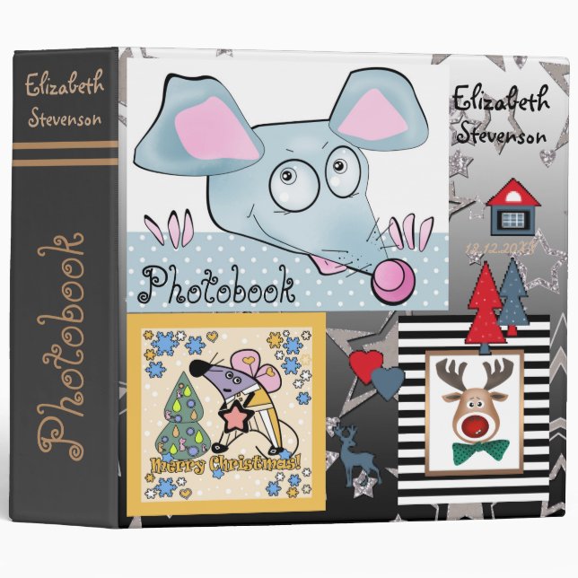 Photobook 3 Ring Binder (Front/Spine)