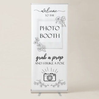 Photobooth Retractable Banner