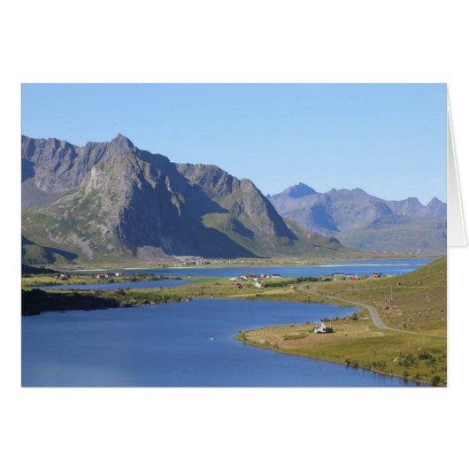 Photocard Moscow, Lofoten, Norway (Front Horizontal)