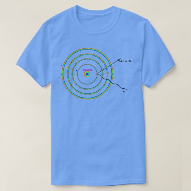 Photoelectron Spectroscopy  T-Shirt (Design Front)