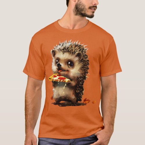 Photogenic Posing Hedgehogs T_Shirt