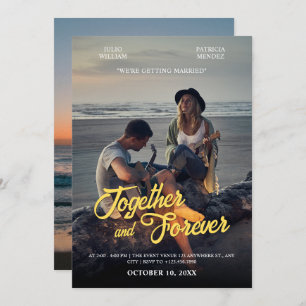 Photogenic wedding  invitation