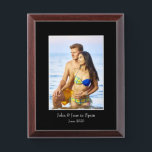 Photograph Frame, Custom Photo – Personalized Award Plaque<br><div class="desc">A unique gift for your friends, family or loved ones - or a fun memento for you! simply upload, display and share your favorite photo on this great product. (Images with a centered subject work best) Ideal for creating a photo memory of your new born, your family, your pets, your...</div>