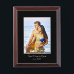 Photograph Frame, Custom Photo – Personalized Award Plaque<br><div class="desc">A unique gift for your friends, family or loved ones - or a fun memento for you! simply upload, display and share your favorite photo on this great product. (Images with a centered subject work best) Ideal for creating a photo memory of your new born, your family, your pets, your...</div>