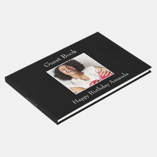 Photograph Frame Custom Photo  Personalized Guest Book