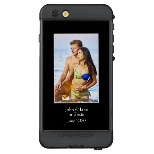 Photograph Frame Custom Photo  Personalized LifeProof ND iPhone 6s Plus Case