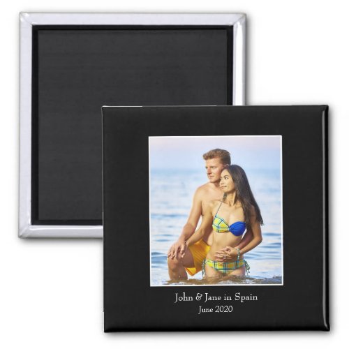 Photograph Frame Custom Photo  Personalized Magnet
