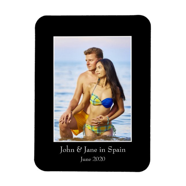 Photograph Frame, Custom Photo – Personalized Magnet (Vertical)