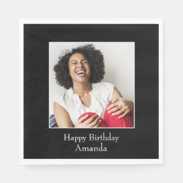 Photograph Frame, Custom Photo – Personalized Napkins
